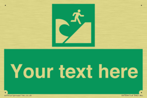 Custom Safe Condition Tsunami evacuation area